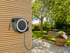 Gardena Roll Up Wall Mount Hose Reel Box 35m 13 Gardena Roll Up Wall Mount Hose Reel Box 35m -Gardena 970474301 gardena roll up wall mount hose reel box 35m 6