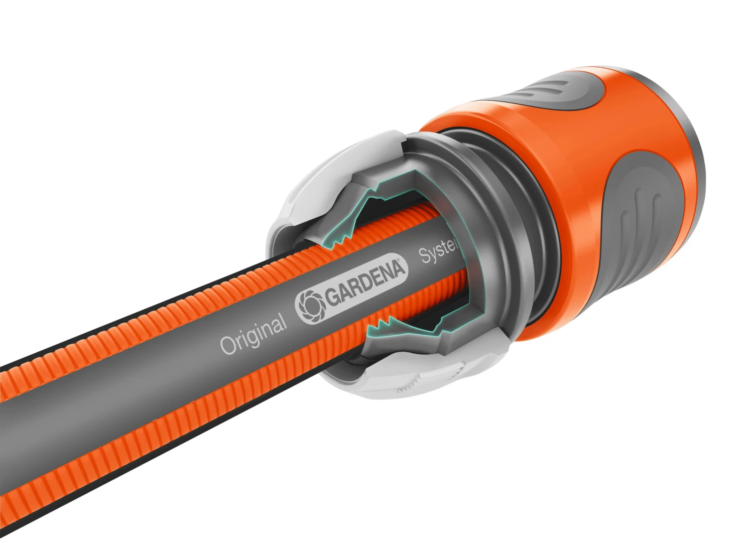 Gardena Garden Hose Comfort FLEX 13mm Set 15m 4 Gardena Garden Hose Comfort FLEX 13mm Set 15m - Image 2