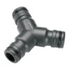 Gardena Maxi-Flo Hose Coupling 3 Way 19mm 2 Gardena Maxi-Flo Hose Coupling 3 Way 19mm -Gardena g2833 gardena maxi flo hose coupling 3 way 19mm 1
